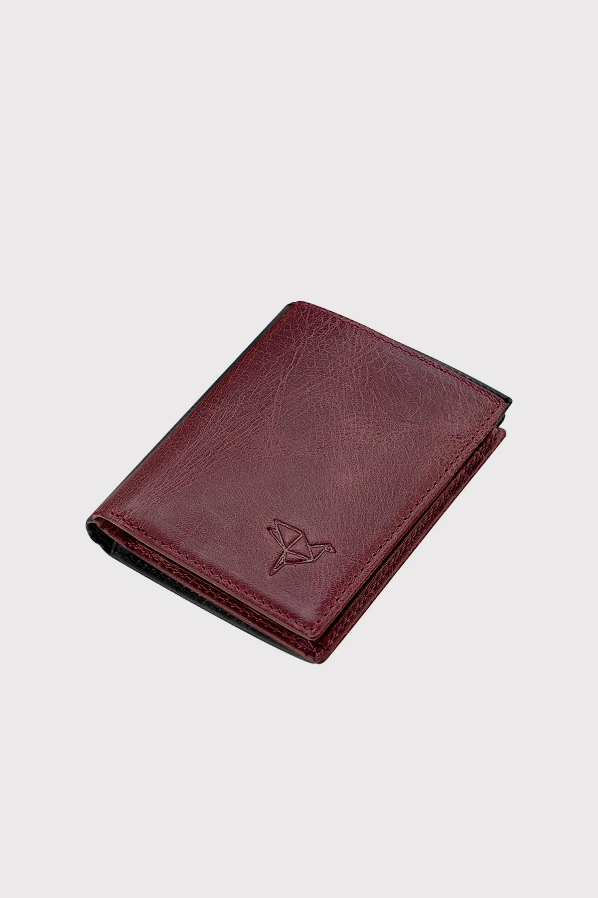Mbajtës kartelash, ngjyrë e kuqe Claret, Zoozie Bags, Utah