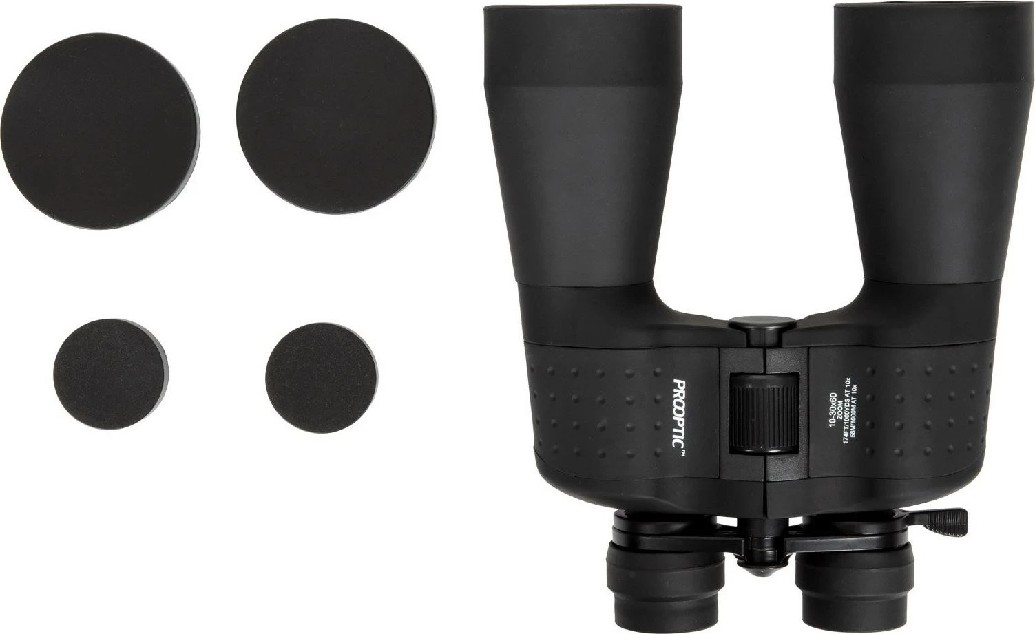 Dylbi Prooptic 10-30X60, e zezë