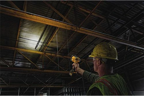 Llambë pune pa kabllo DeWalt DCL043-XJ 1000 lm 18V XR Li-Ion LED IP54, verdhë/zezë, pa bateri/pa karikues