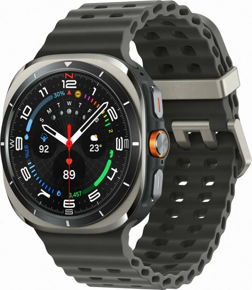 Samsung Galaxy Watch Ultra, 47mm, e argjendtë titanium