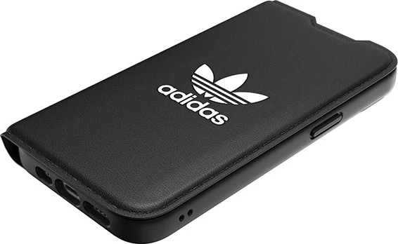 Mbështjellës Adidas OR Booklet Case Basic për iPhone 14, 6.1", i zi