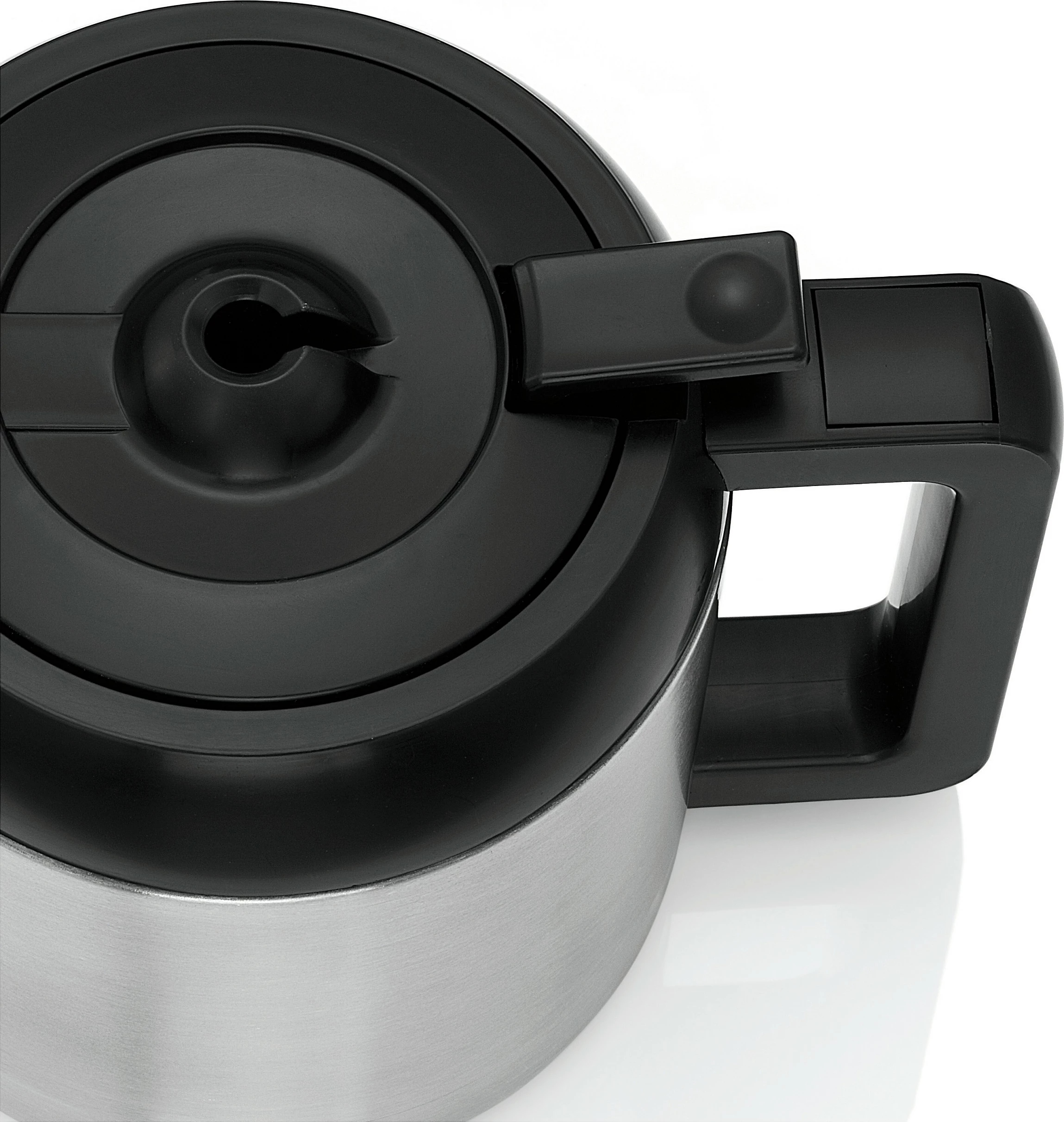 Aparat kafeje me filtër WMF STELIO Aroma 3200000039, 1 L, 8 filxhana, 1000 W, termos, i zi/inox