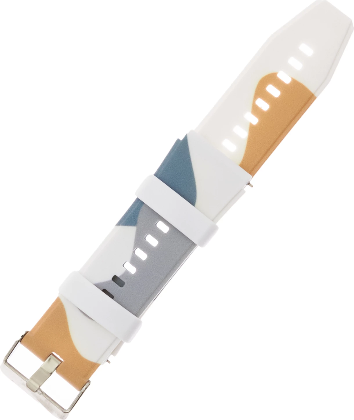 Rrip silikoni për orë Huawei Watch GT2 Pro Hurtel, 22 mm, kamuflazh, bardhë/gri/portokalli