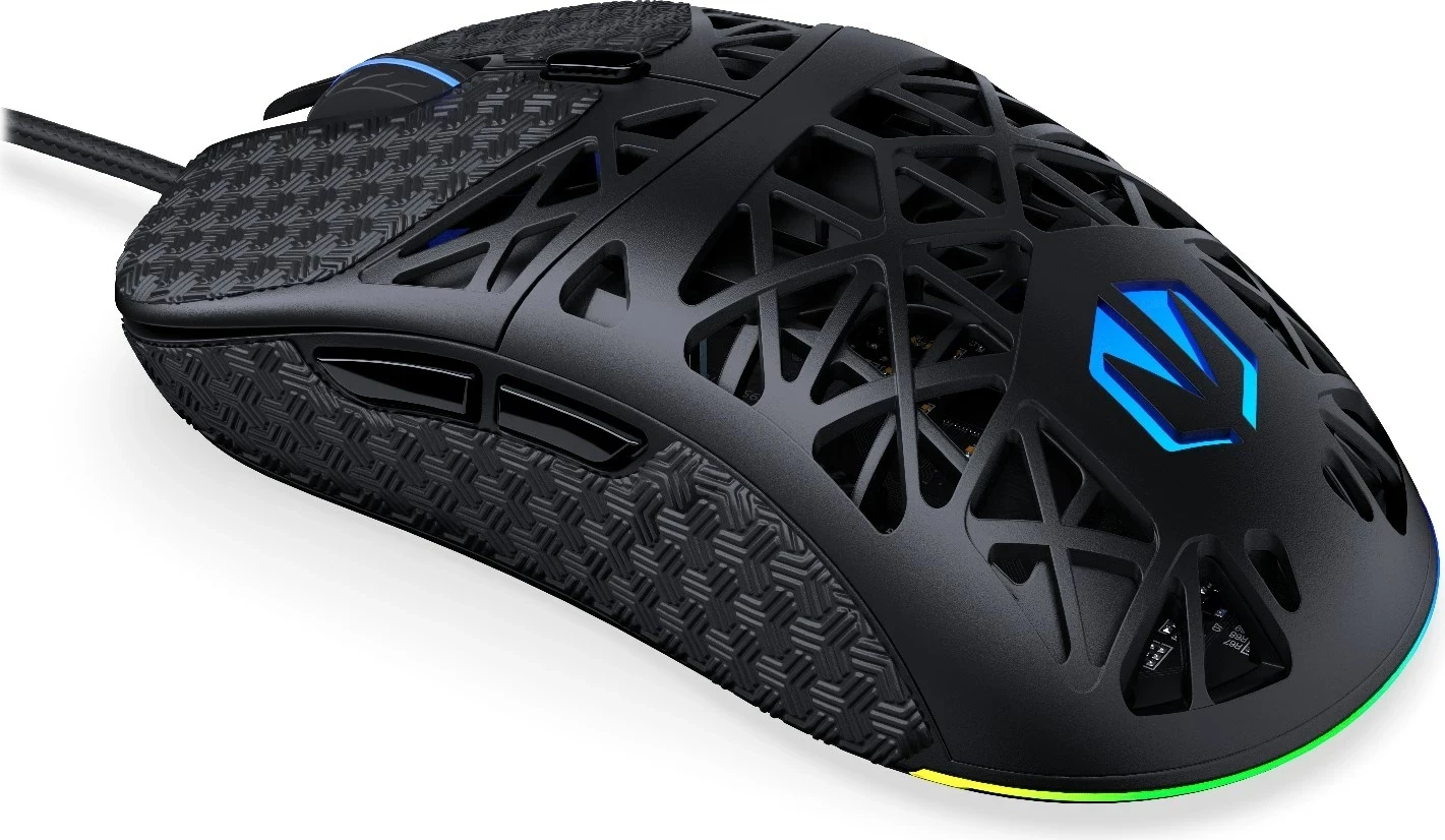 Maus gaming ENDORFY LIV EY6A020, me kabllo, 12000 DPI, i zi