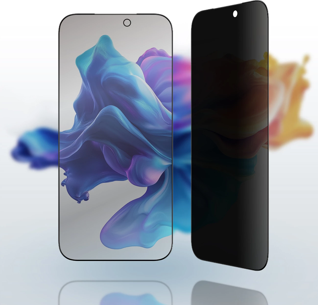 Xham privatësie i temperuar AmazingThing Radix për iPhone 17 Pro, i zi