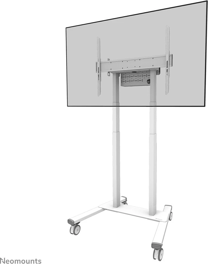 Karrocë TV Neomounts FL55-875WH1, motorike, për ekrane 55-100 inç, e bardhë