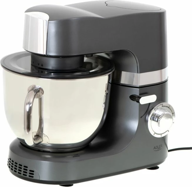 robot kuzhine planetar Adler AD4221, 2200W, tas 7L, me mulli mishi, inox/gri
