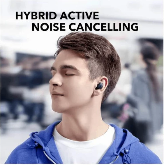 Kufje ANKER Soundcore Life Dot 3i v2 A3982G32, ANC, 40h, IPX5, blu, set me kasë karikimi