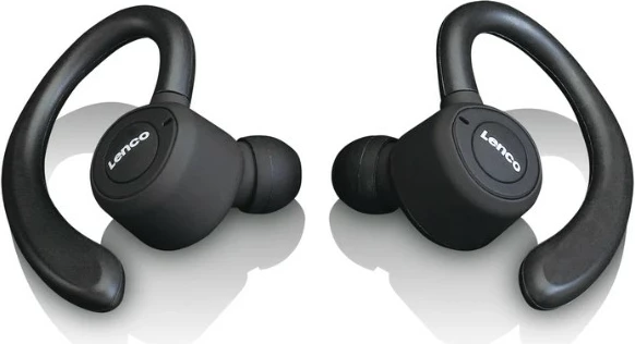 Kufje Lenco EPB-460BK Bluetooth, True Wireless, mikrofon, 60h, të zeza