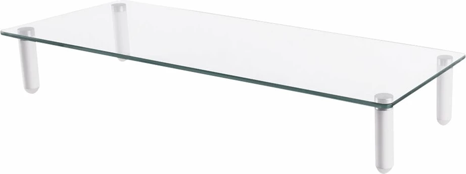Mbajtëse monitori Neomounts NSMONITOR10, akrilik, 56x21x8 cm, transparent