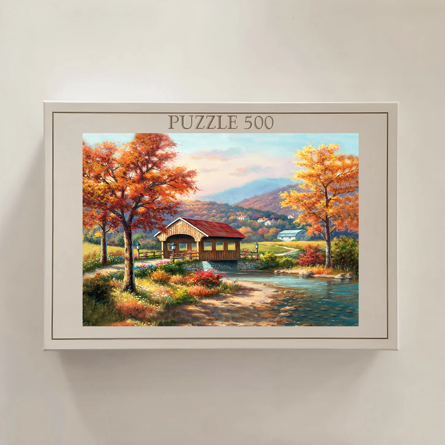 Puzzle 500 copë, Evila Originals, shumëngjyrësh, PZL_0159_500
