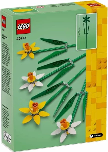 Set lodrash Lego Botanical për fëmijë, daffodils