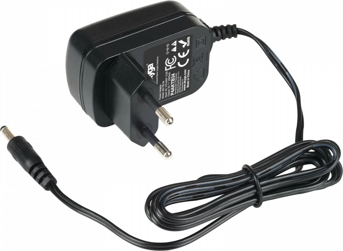 Adapter rryme muri AKYGA AK-TB-34, 5V/2A, 10W, 3.5x1.35mm, i zi