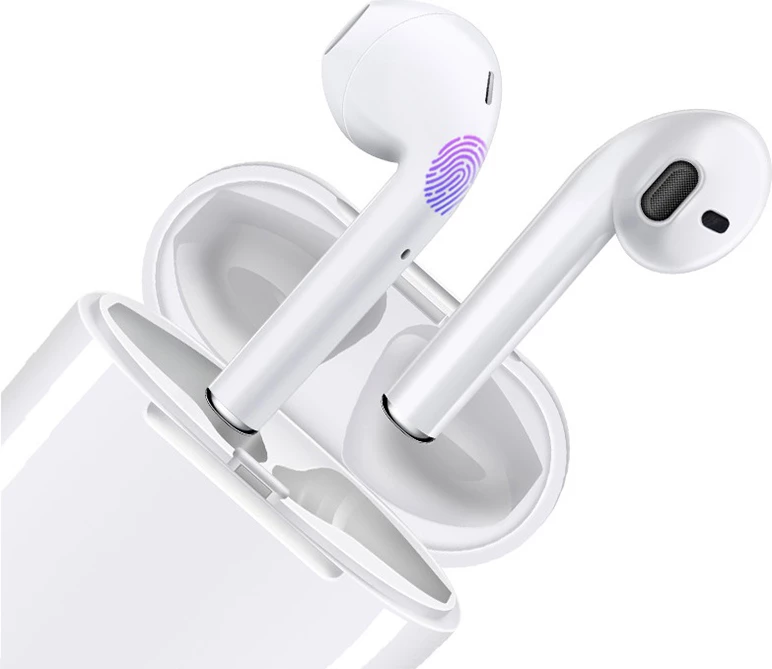 Kufje Moye Aurras True Wireless, Bluetooth 5.0, me kuti karikimi, të bardha