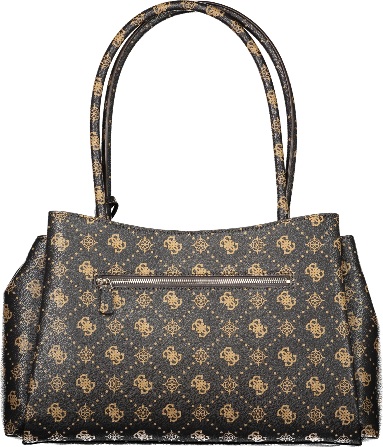 Çantë GUESS JEANS Carrie për femra, kafe