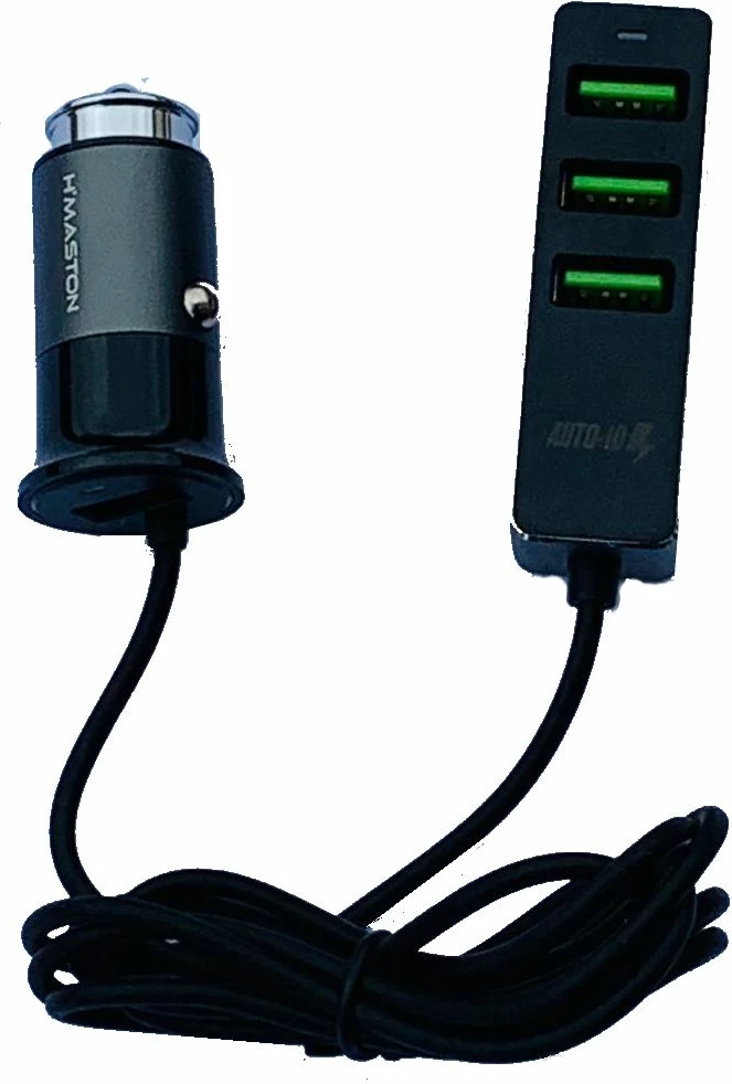 Karikues veture LDNIO C61 35W 12/24V 4x USB (1x Quick Charge + 3x USB), i zi