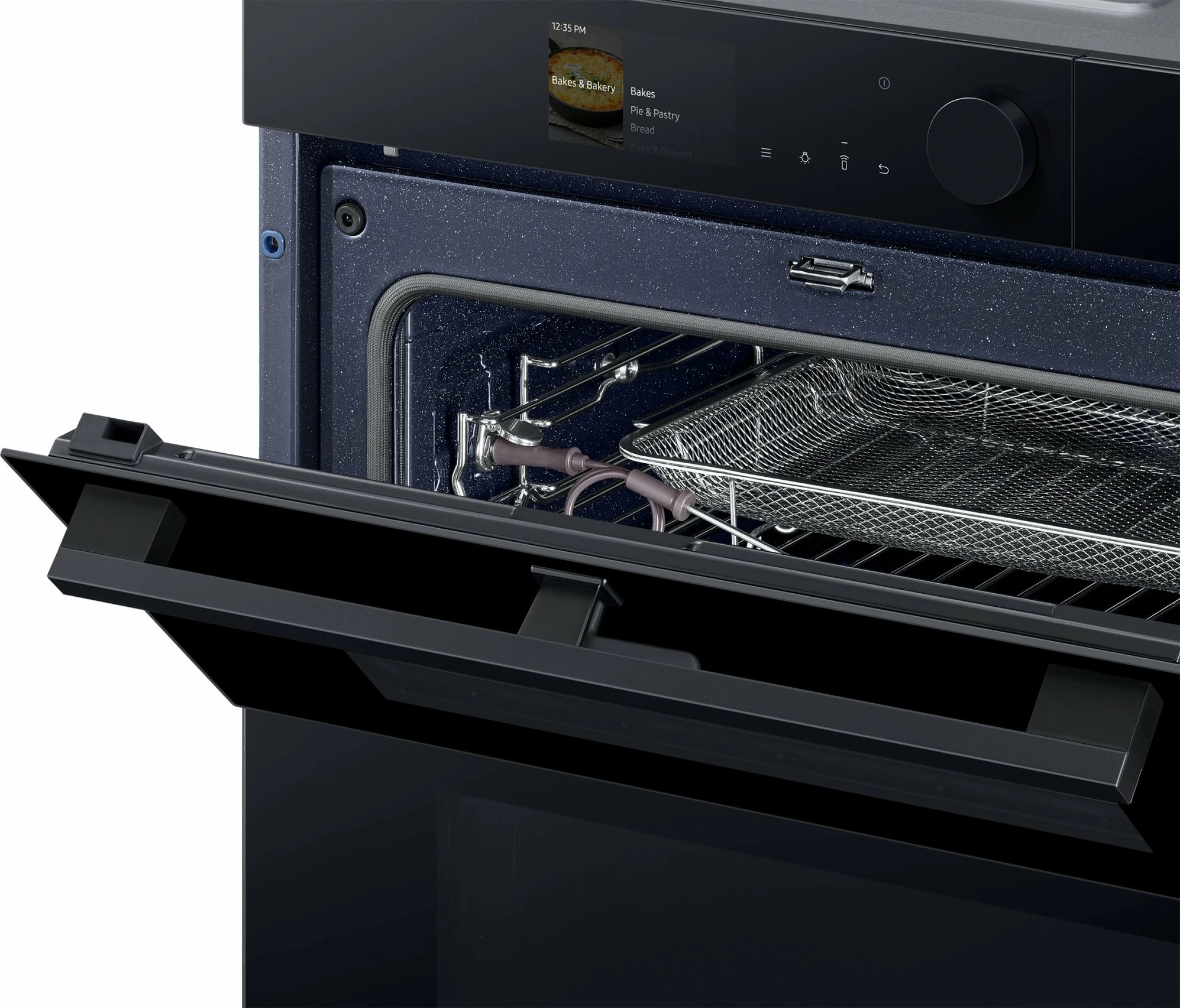 Furrë Samsung NV7B6795JAK/U3 Dual Cook Steam, e zezë