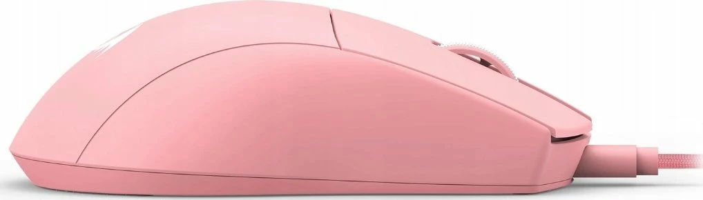 Maus gaming Redragon M724P K1NG (Throne M724P) 12400 DPI, 42 g, me kabllo USB 1.5 m, rozë