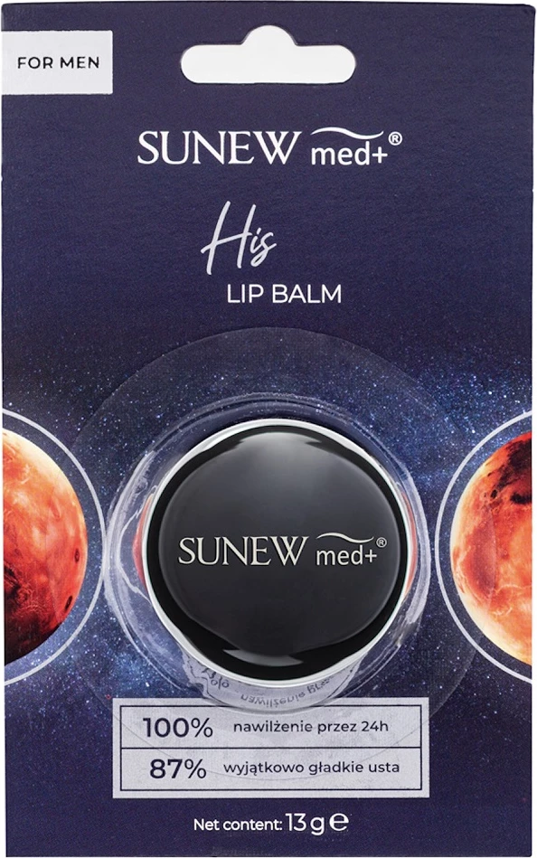 Balsam për buzë SunewMed+ His Kiss Lip Balm in a Ball Hami Melon për meshkuj, 13g