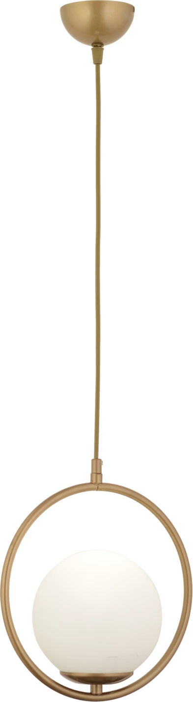 Llambë varëse metalike, ngjyrë ari, FH7418.02, 25x27cm