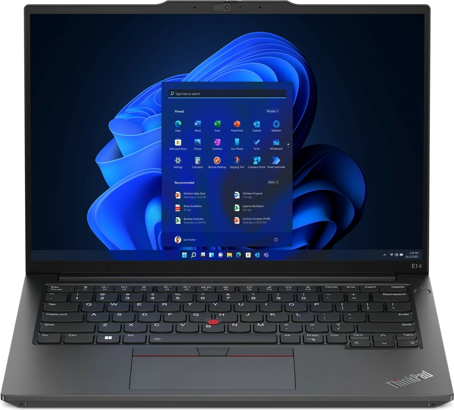 Kompjuter Lenovo ThinkPad E14 G5, Ryzen 5 7430U, 16GB RAM, 512GB SSD, 14" Full HD+, Win11 Pro