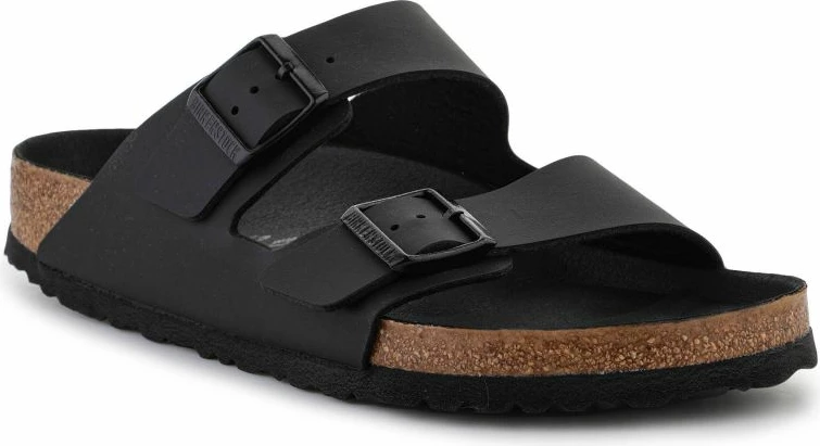 Papuqe Birkenstock Arizona Triples, të zeza [Madhësia: 44]