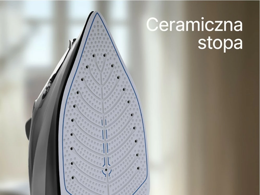 Hekur me avull, Lafe, GlidePro LAFZEL47582, 2600W, shollë qeramike, depozitë 600 ml, i zi