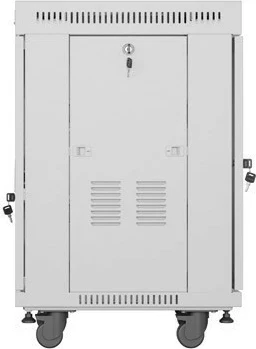 Kasë rack LANBERG Szafy RACK 19 inch 15U 600x600mm, xhami, gri