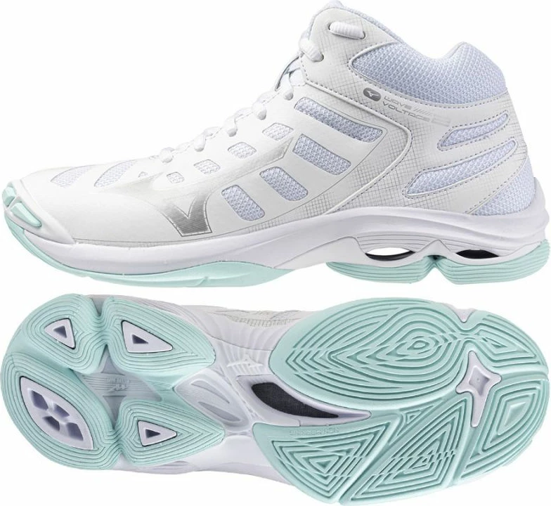 Atlete volejbolli për femra Mizuno, të bardha