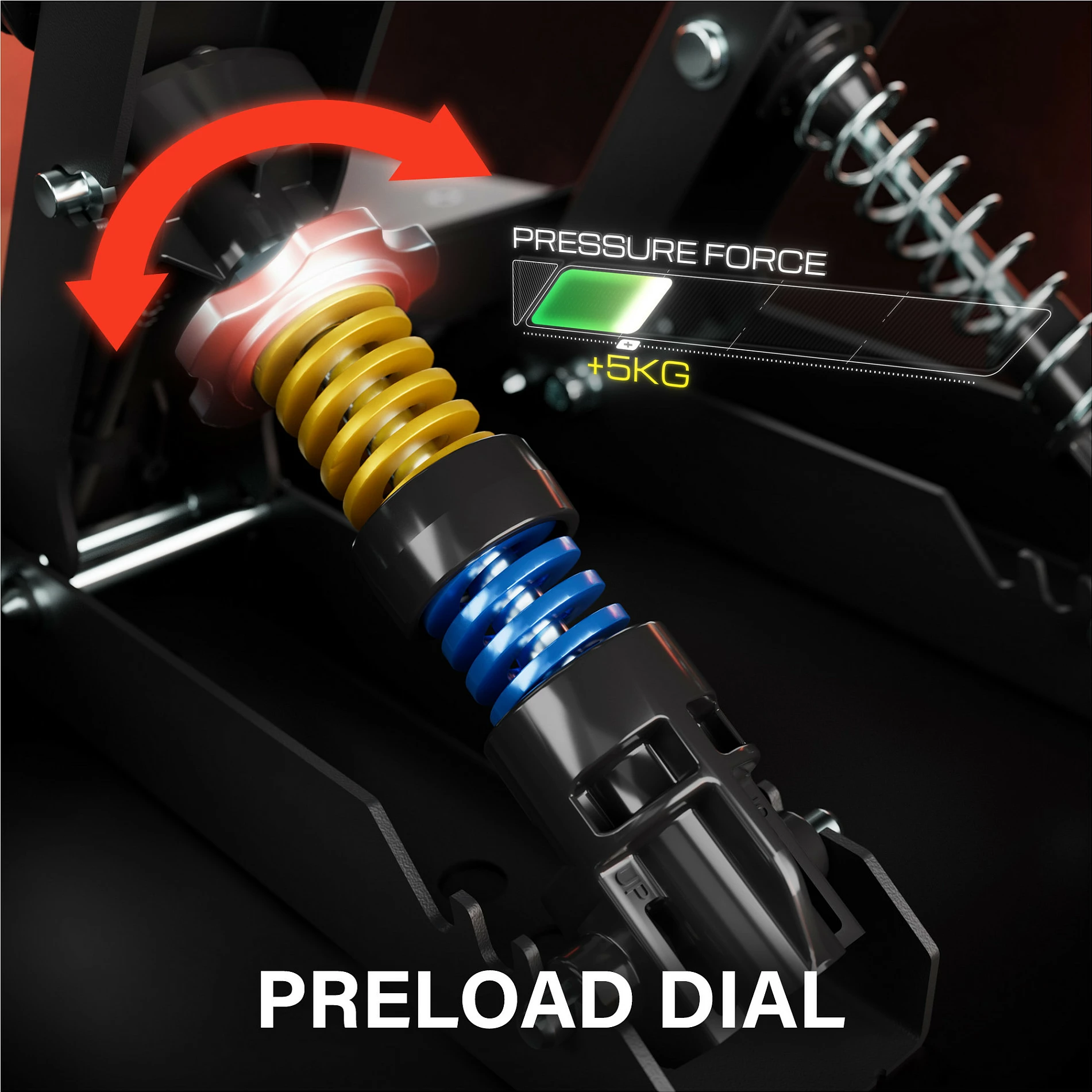 Pedalset Thrustmaster Raceline LC Upgrade, për konsolë/PC, i zi