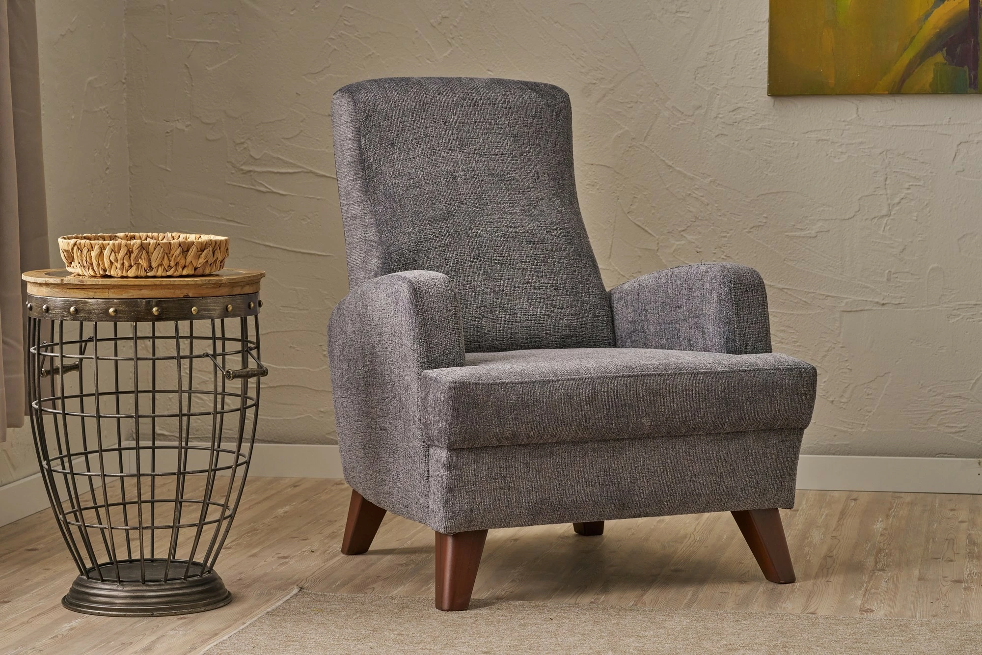 Karrige Wing Atelier del Sofa, gri
