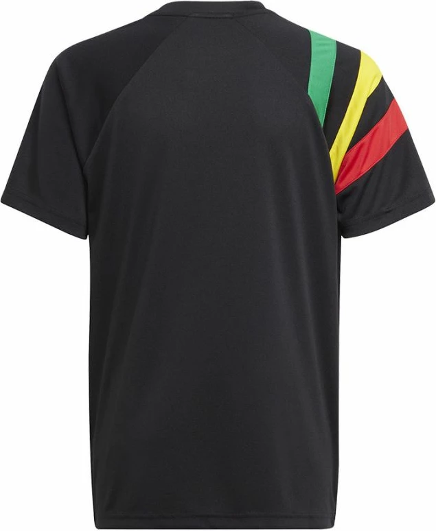 Fanellë futbolli për fëmijë adidas, e zezë [Madhësia: 128 cm]