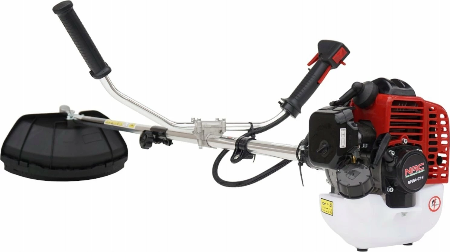Trimer benzine NAC BP254-07-V 25.4cm³ 42cm 2-takt, kuqe/zezë