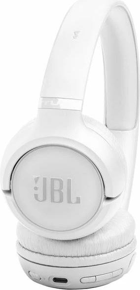 Kufje Bluetooth pa kabllo JBL Tune 530BT, 33mm, 76 orë bateri, multipoint, të palosshme, të bardha
