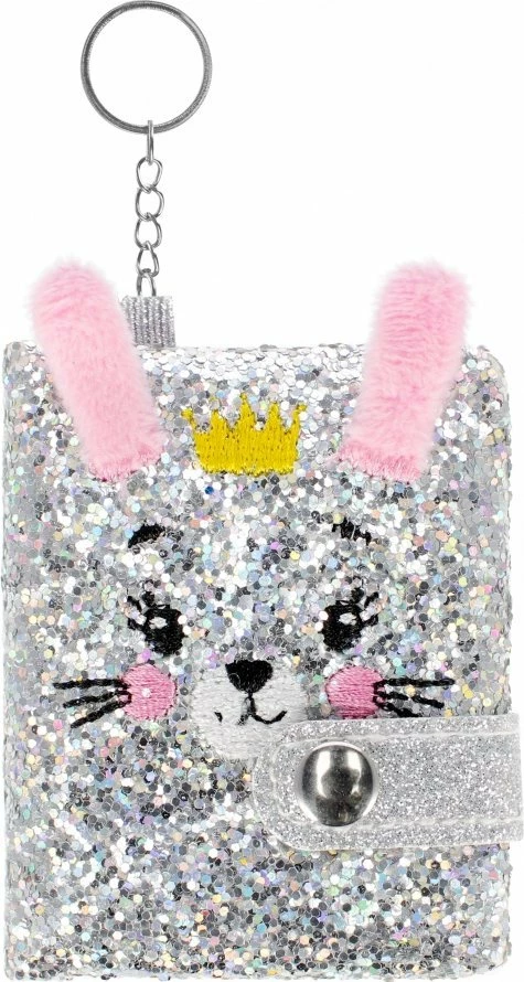 Bllok shënimesh me varëse çelësash Starpak Bunny 526039, 52x69 mm, 48 fletë, shumëngjyrësh, paketim 12/48