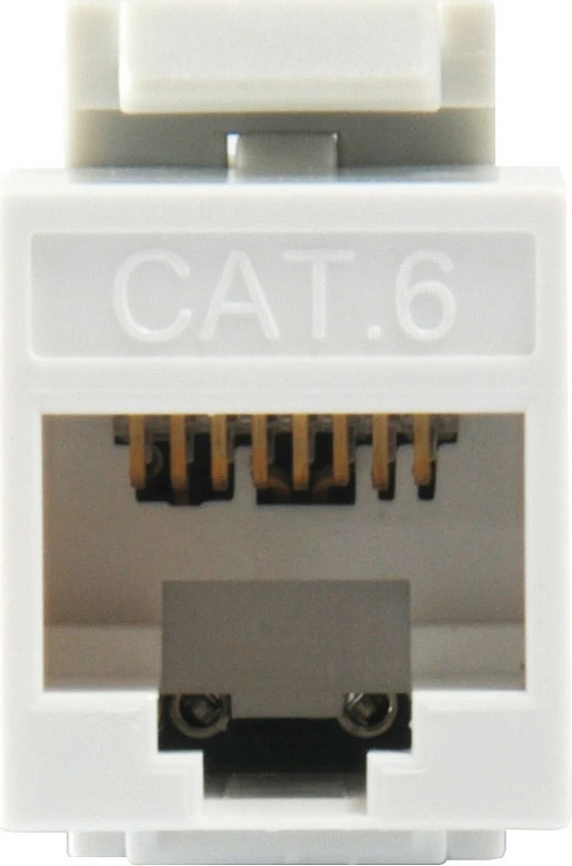 Keystone Jack rrjeti EQUIP Cat6 UTP Slim, RJ-45/LSA (IDC), i bardhë (8 copë)