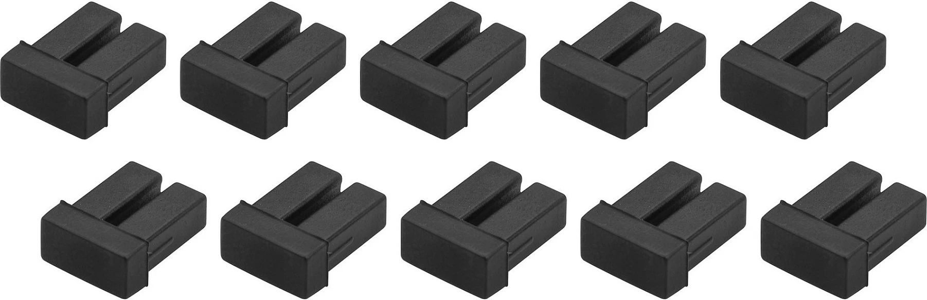 Kapak pluhuri për port LC (SFP) StarTech, 10 copë, i zi