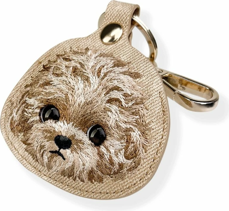 Kutia për locator Nimmy New Big Eyed Pet 2.0 Dog, kafe