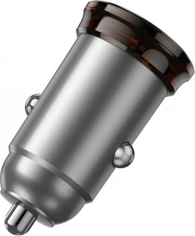 Karikues veture HOCO NZ16B QC/PD 45W 3A, 2x USB-C, gri