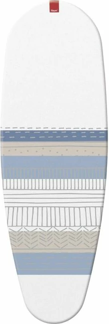 Mbulesë tavoline hekurosjeje Rayen 615706 130 x 47 cm EasyClip, pambuk 100% me shtresë alumini, gri e çelët