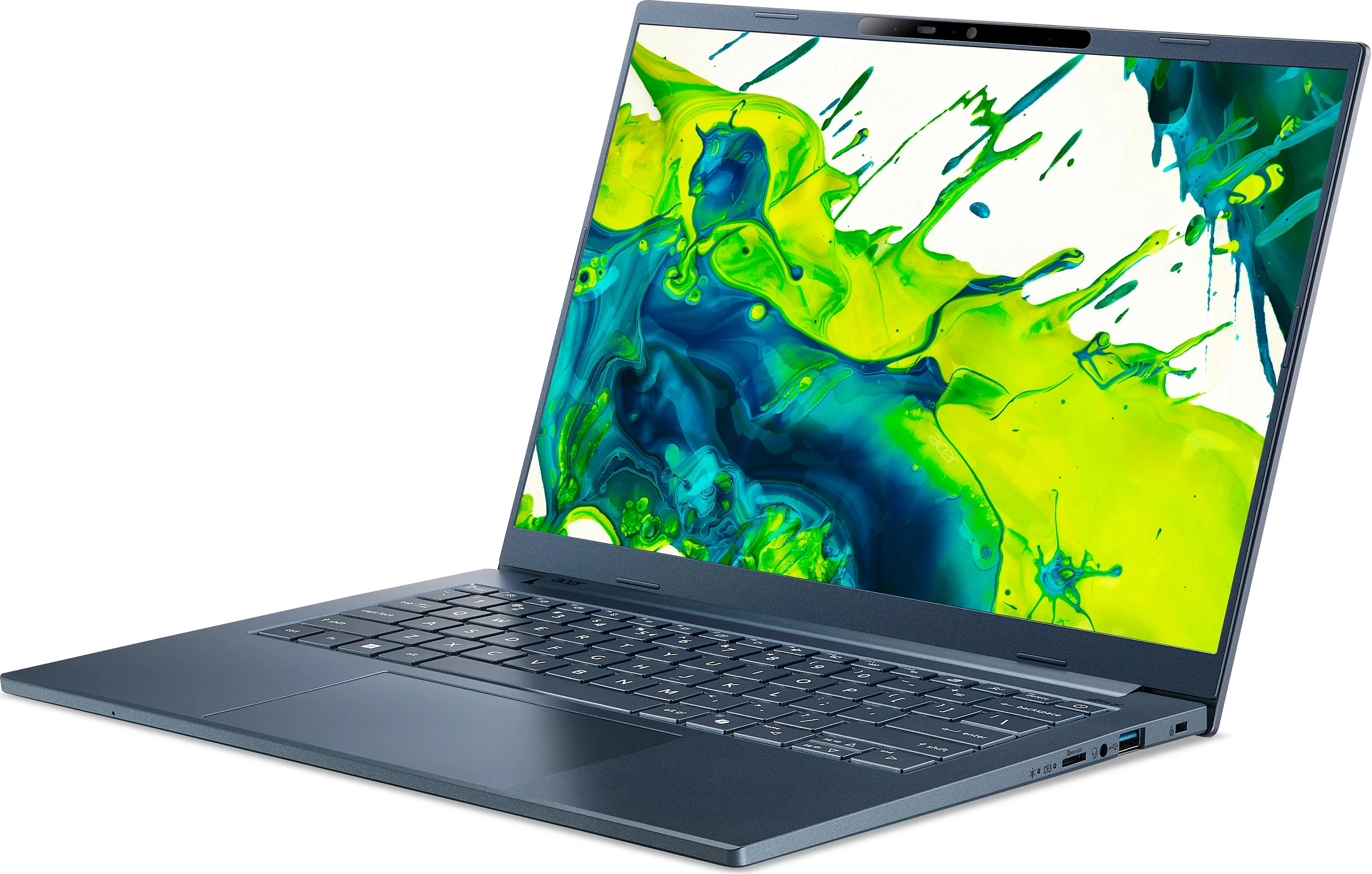 Laptop Acer Aspire 14 AI A14-11M-X0Q0, Snapdragon X X1-26100, 32GB RAM Memorje, 1TB SSD, 14" WUXGA, Windows 11 Home, gri e errët