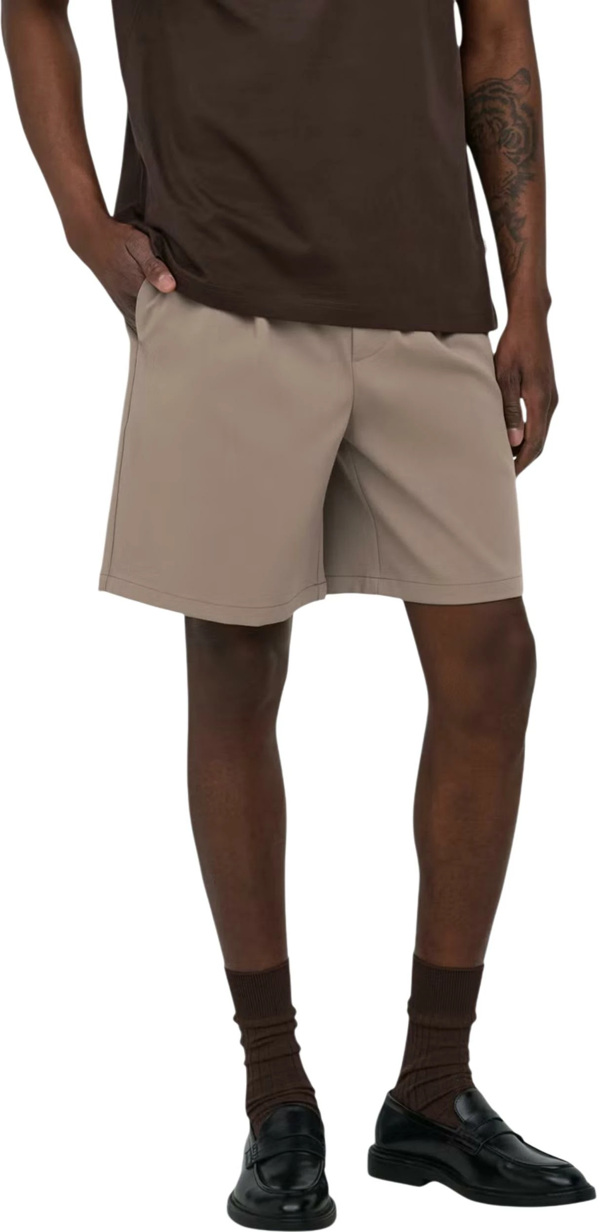 Shorce për meshkuj Only & Sons ONSWILL 0292LOOS 22036351, taupe