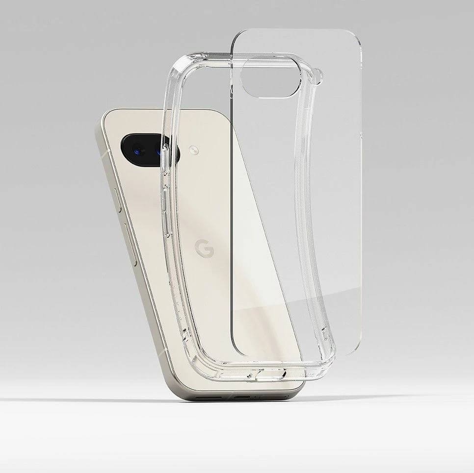 Mbështjellës Ringke Fusion për Google Pixel 9A, Transparent