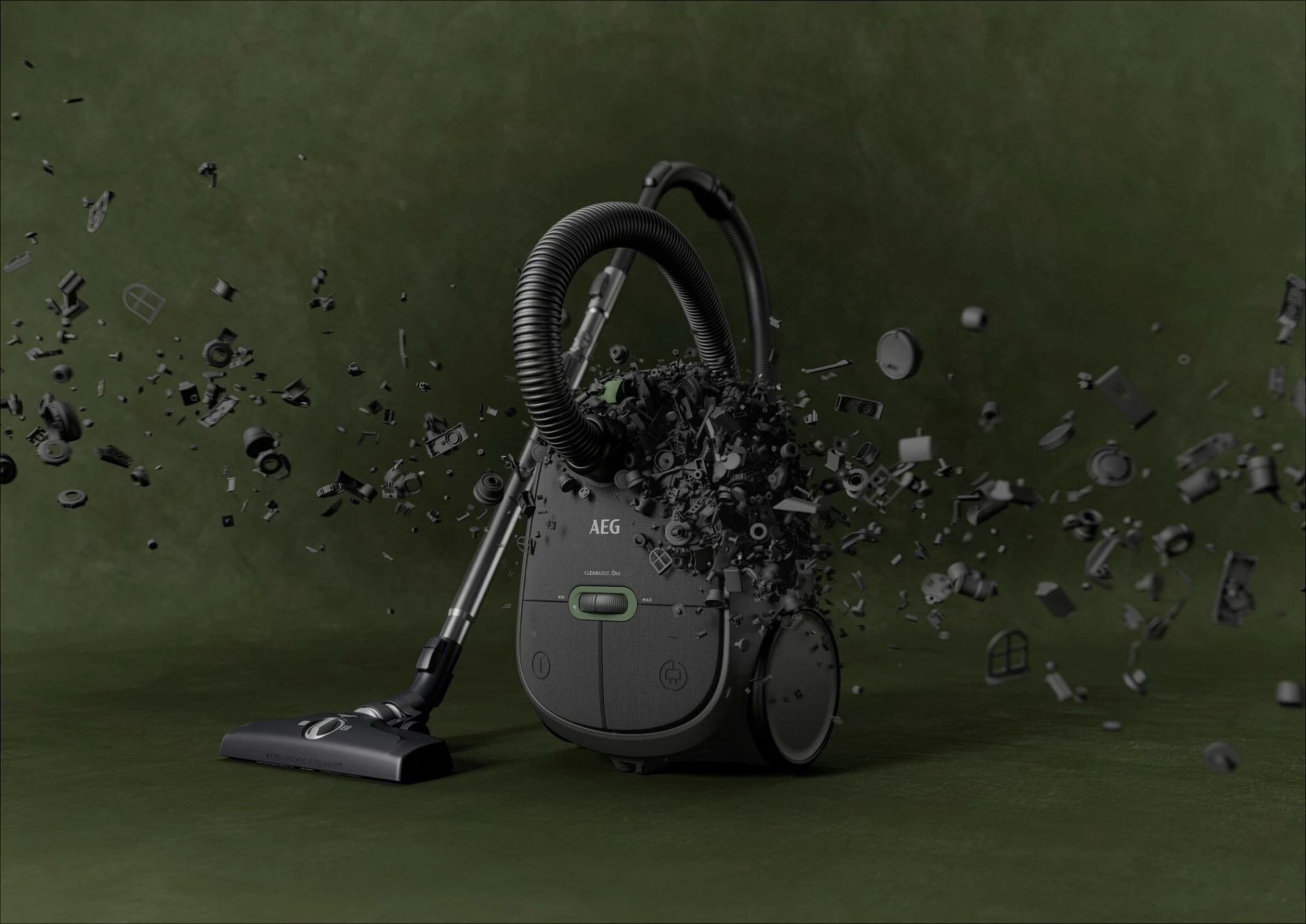 Fshesë me korrent AEG AB 61C2 KO 6000 Serie, 3.5L, 650W, gri