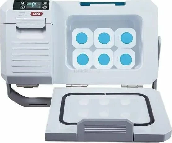 Ftohës-ngrohës portativ Makita CW003GZ01 7 L 18V/40V XGT/230V, blu