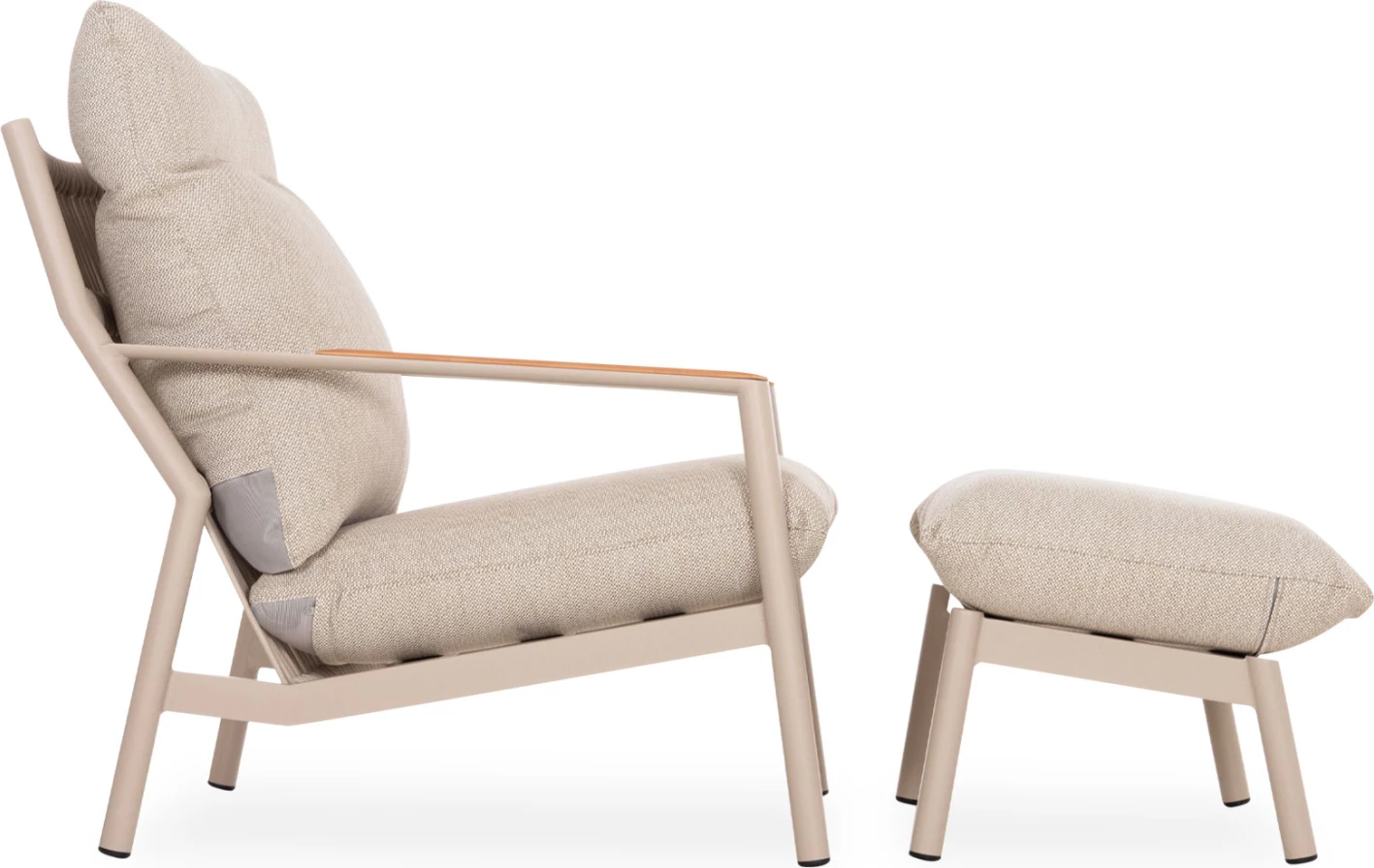 Set karrige lounge me këmbështetëse këmbësh Oblivion