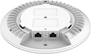 Access Point Grandstream GWN7670, Wi-Fi 7, 2x2 MU-MIMO, PoE+, i bardhë