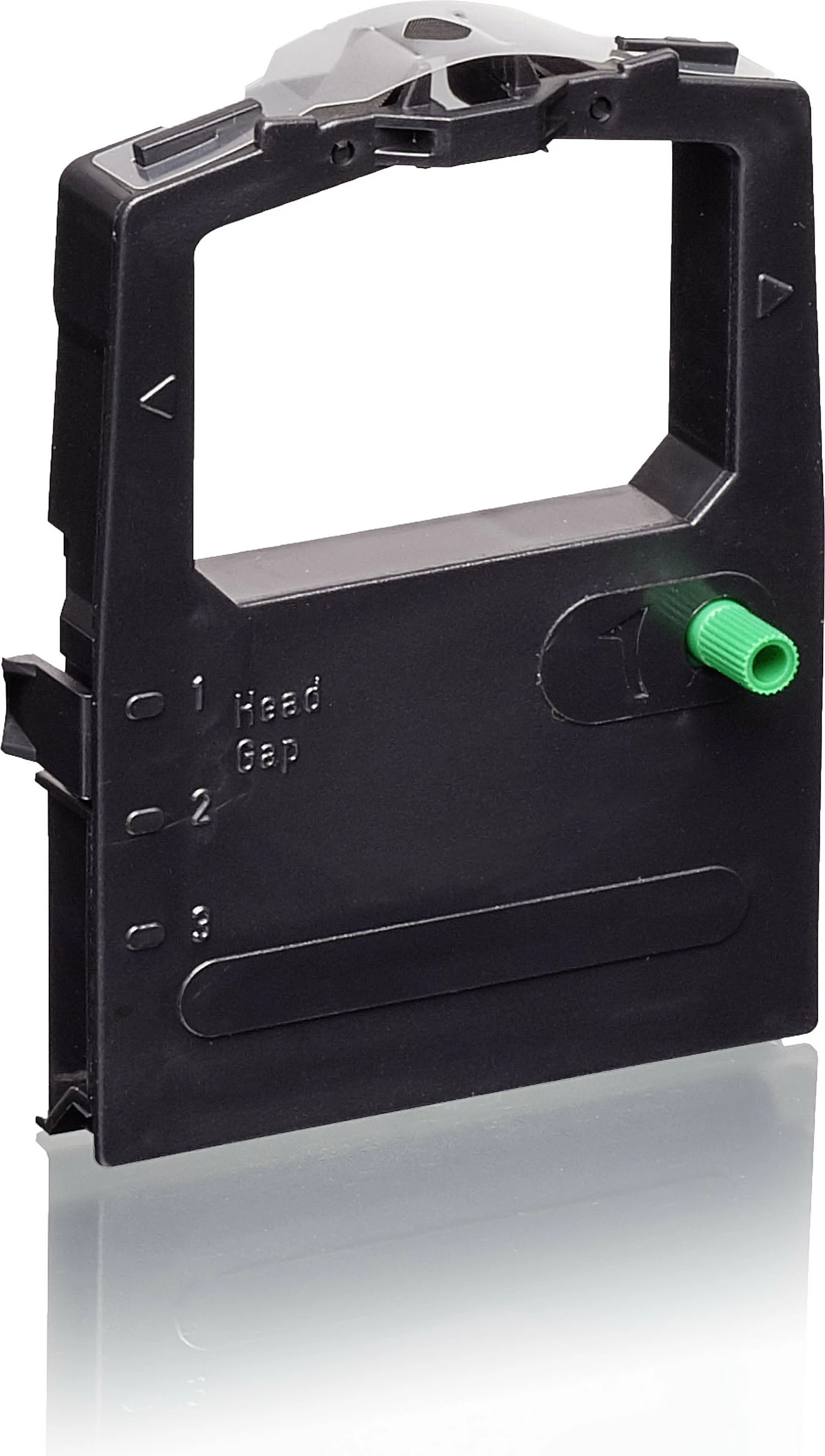 Shirit boje për printer matricor KMP, kompatibil me Oki 3320, 09002303, e zezë
