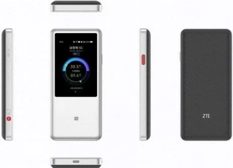 Ruter portabël ZTE U60 Pro, 10000 mAh, i bardhë