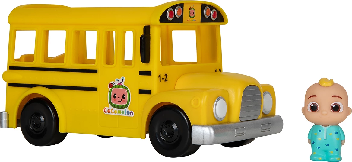 CoComelon Musical Yellow School Bus Learning Toy